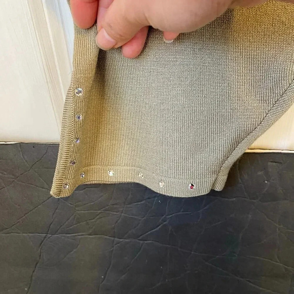 VTG Y2K Carol Pattern Knits Casual Pull On Pants Women Plus Size 3X Stretchy - Picture 6 of 7